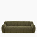 Hattie 3 Seater Sofa | Mossy Green Velvet