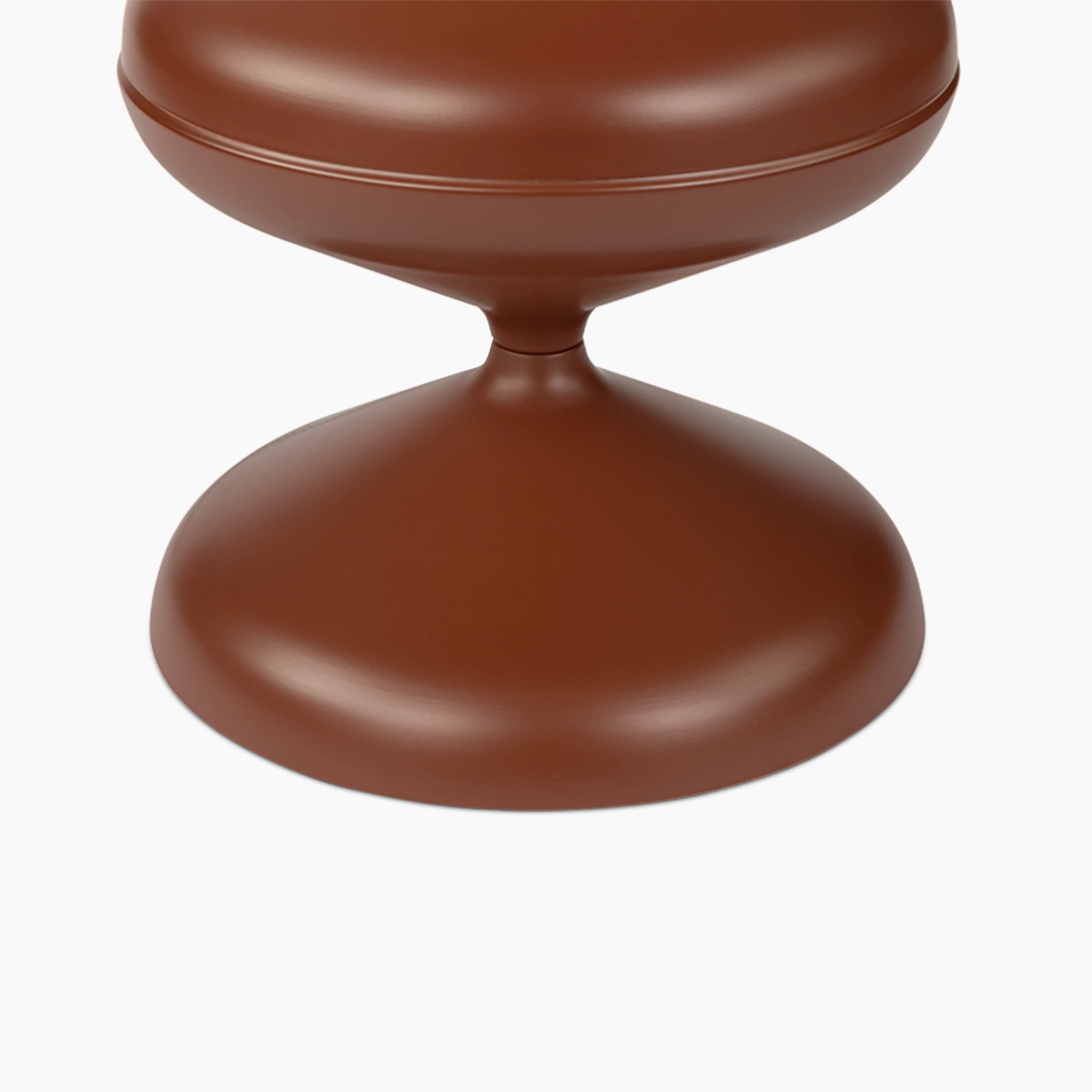 Brandon Floor Lamp | Opaque & Rust Red