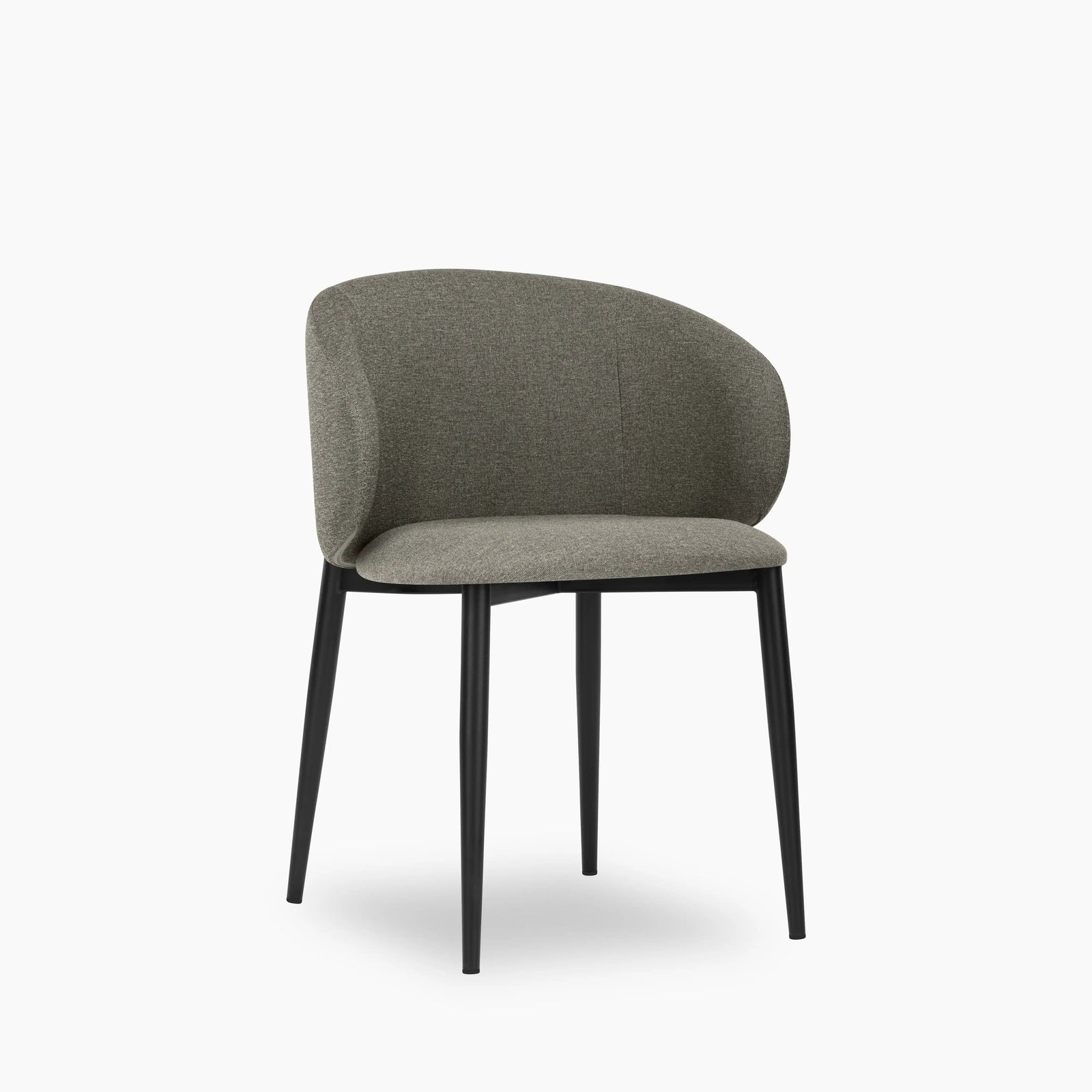 Cameron Dining Chair | Speckled Grey Sustainable Fabric