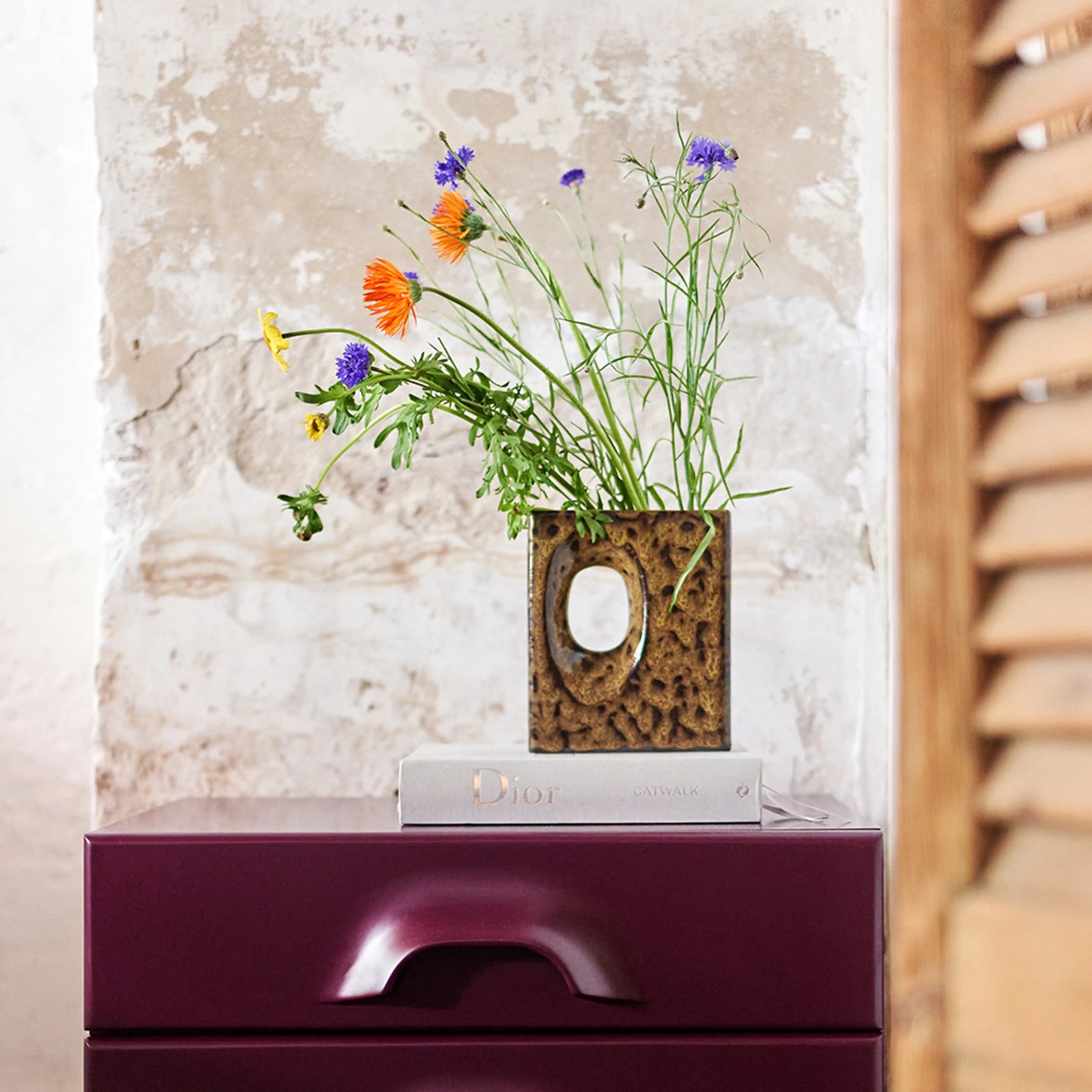 HKliving Retro Vase S | Olive