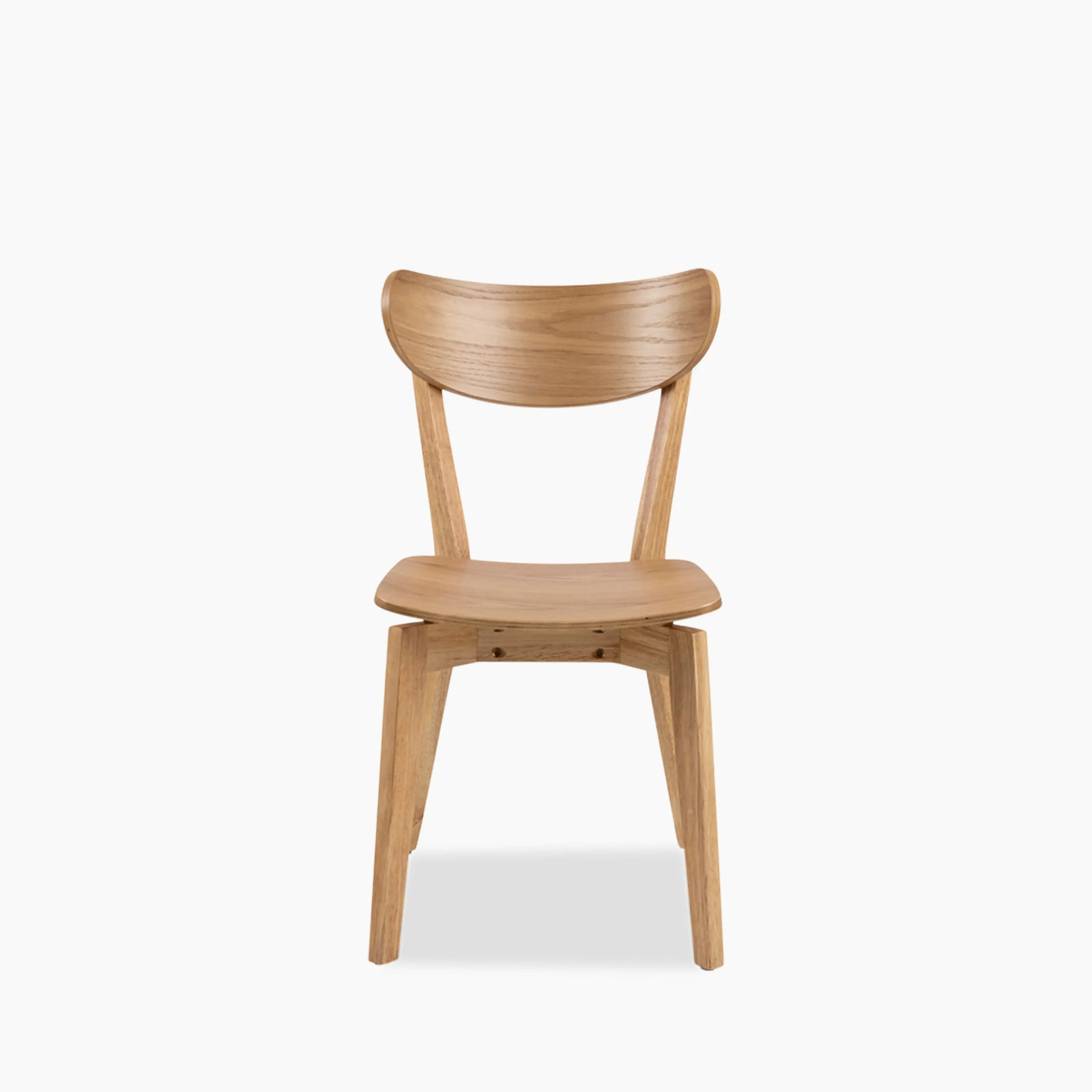 Roxby 4 Chairs Round Table Dining Set | Oak