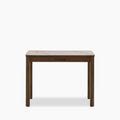 Southampton Rectangle Console Table | Ecru Ceramic & Smoked Walnut