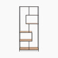 Seaford Display Unit | Black & Oak