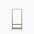 Seaford Clothing Rack | Oak & Black