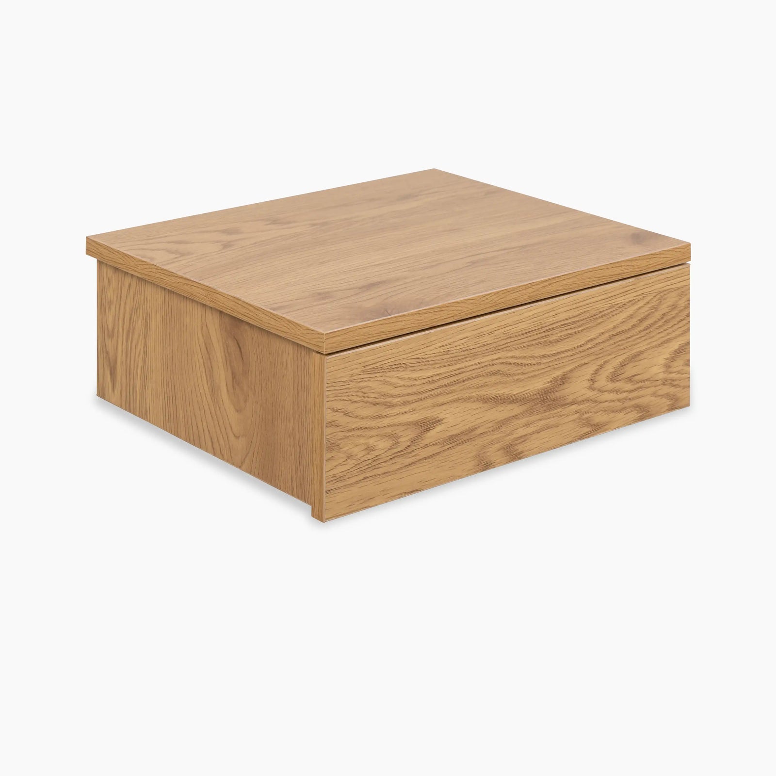Avignon Rectangle Wooden 1 Drawer Bedside Table | Oak