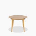 Montreux 4-6 Seat Round Wooden Extendable Dining Table | Oak
