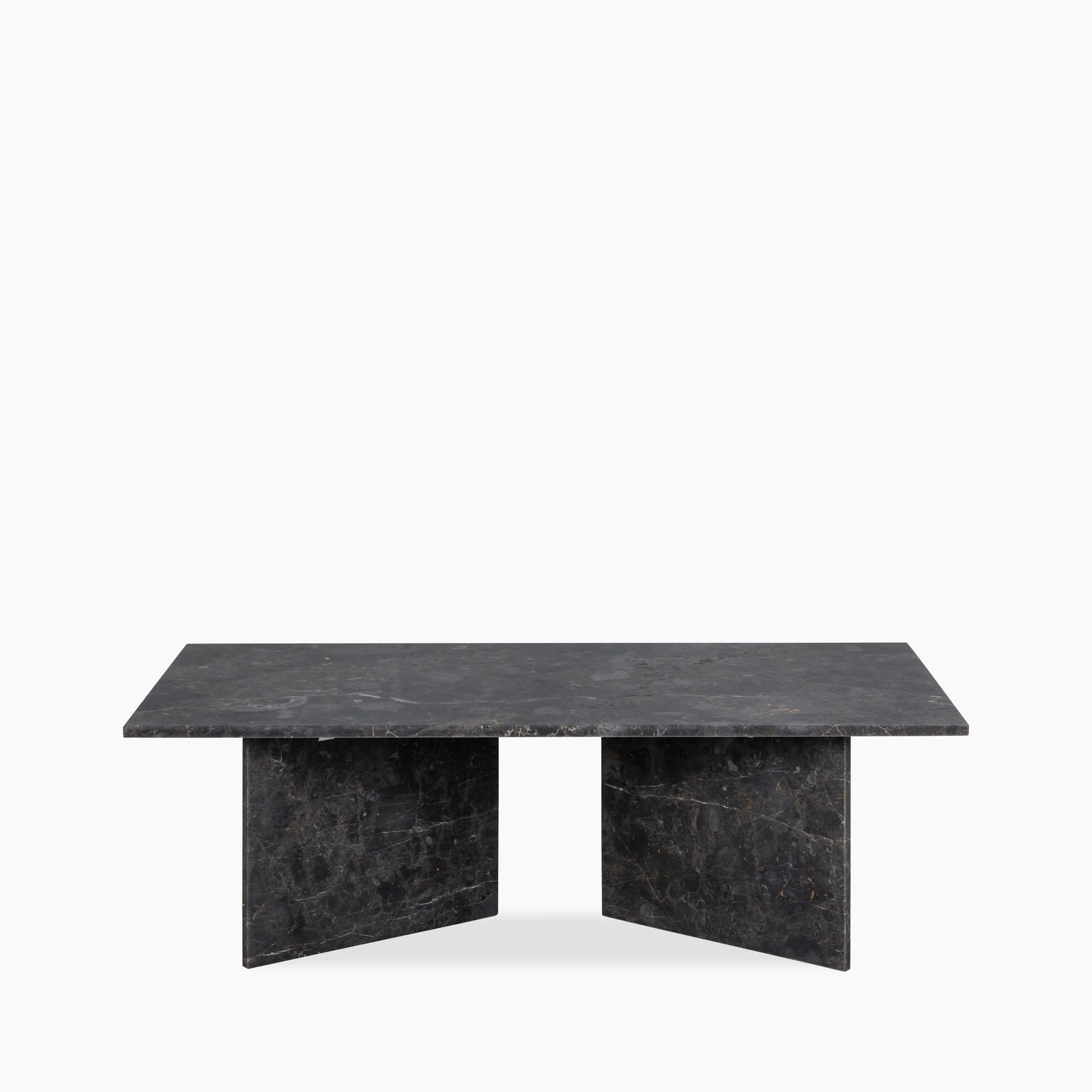 Vega Rectangle Coffee Table | Storm Grey Marble