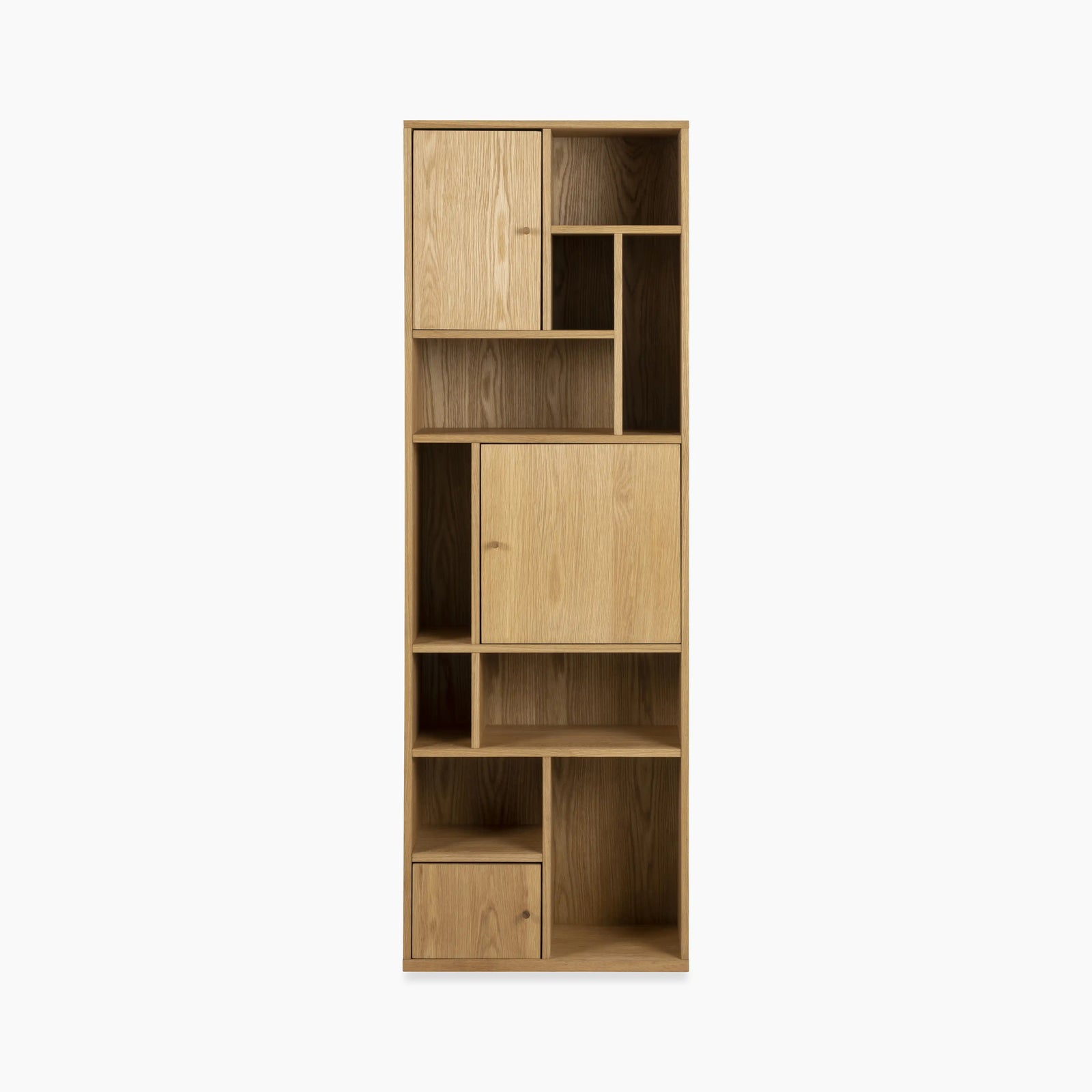 Rangoon Wooden Bookcase | Oak