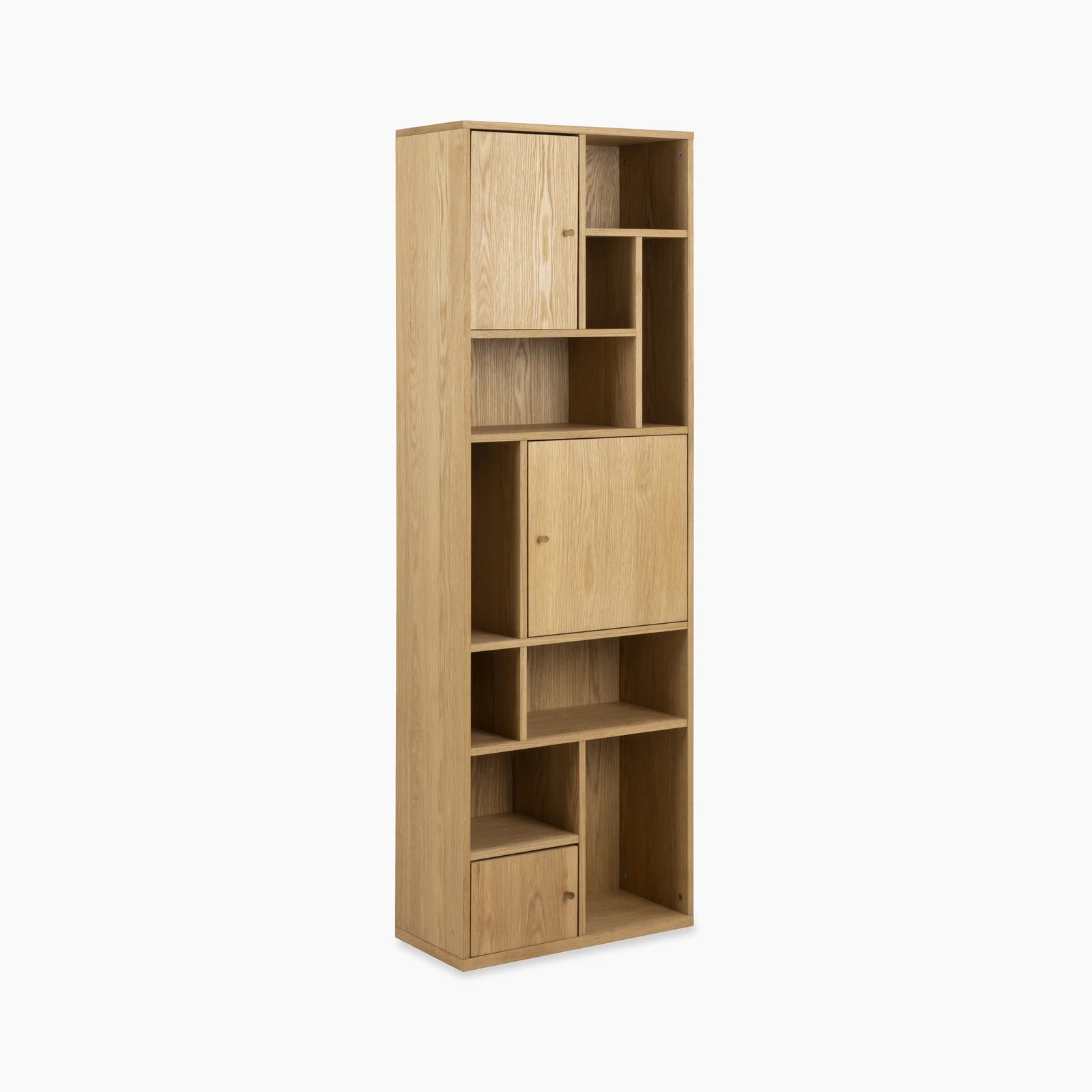 Rangoon Wooden Bookcase | Oak