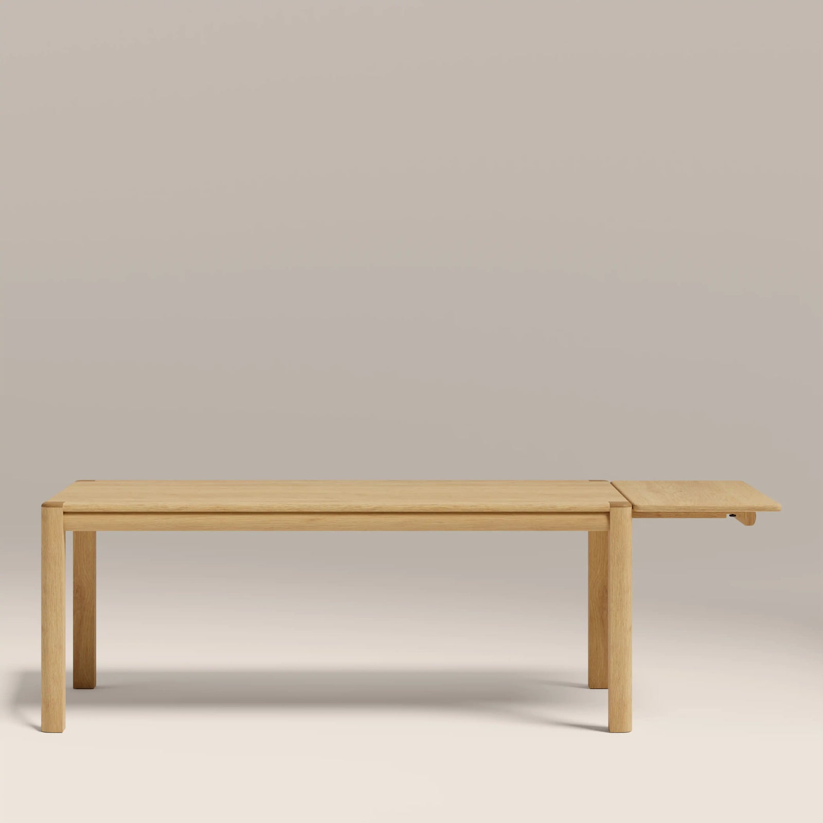 Avalon 6-10 Seat Rectangle Wooden Extendable Dining Table | Oak