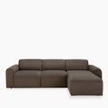 Celeste 3 Seater Left/Right Chaise Sofa | Dusty Taupe Boucle