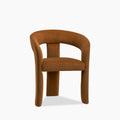 Bellamy Dining Chair | Caramel Sustainable Mohair Velvet