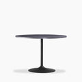 Isla 4 Seat Round Wooden Dining Table | Smoked Ash