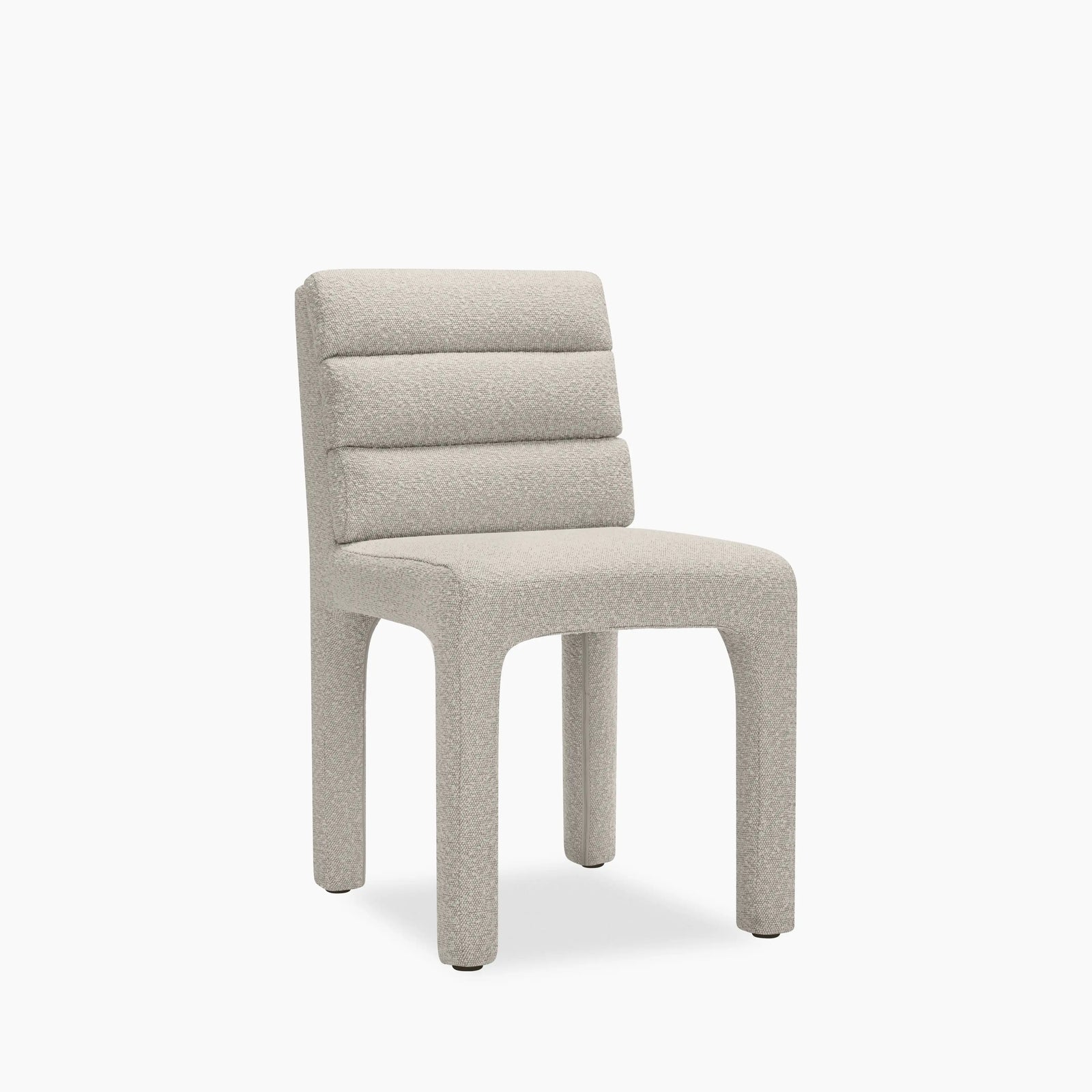 Arlo Dining Chair | Speckled Stone Sustainable Boucle