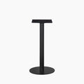 Kinsley Round Bar Table Base | Black