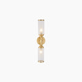 Aster 2 Light Wall Light | Brass