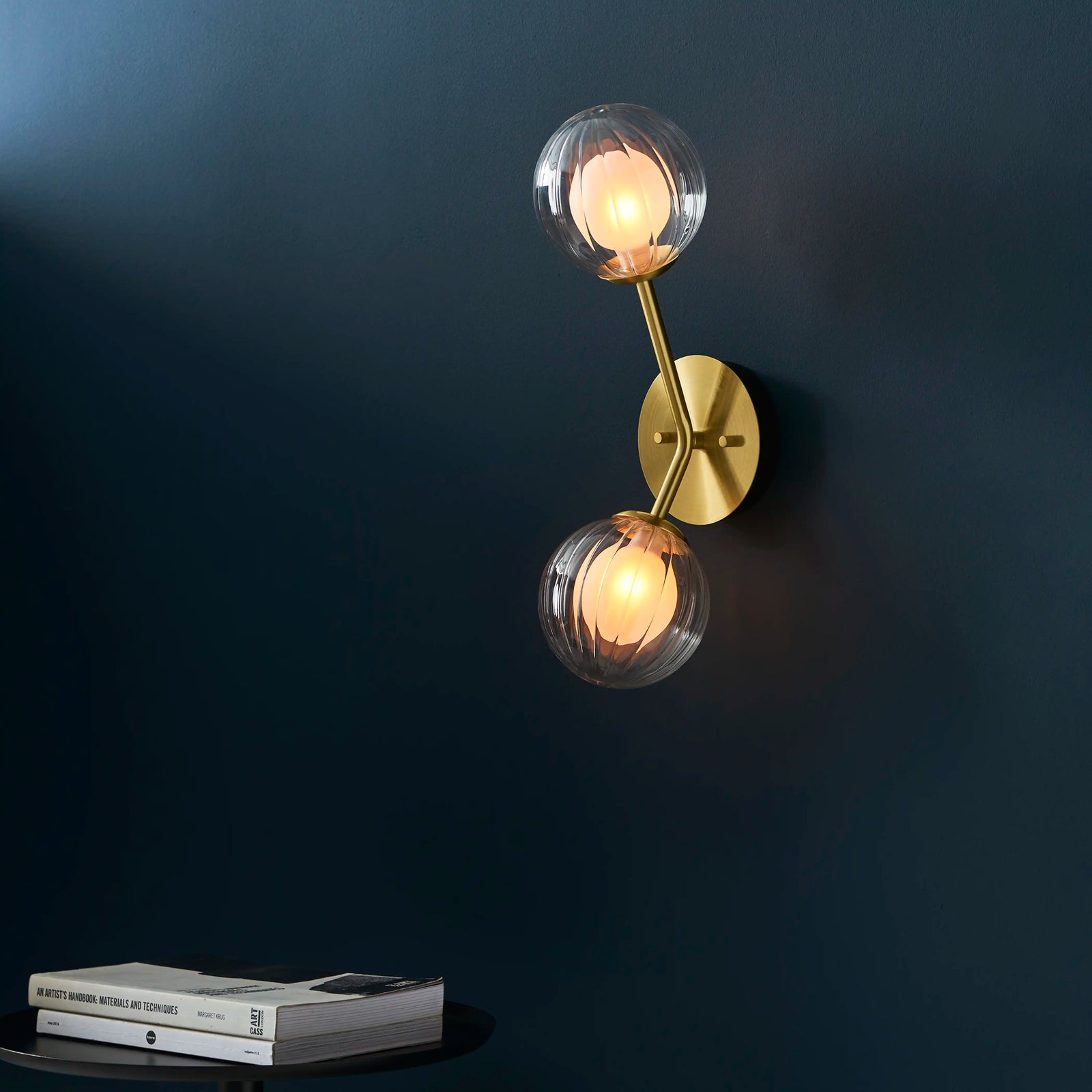 Scarlet Wall Light | Brass