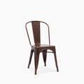 Tolix Style Stackable Dining Chair | Brass
