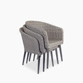 Etienne Carver Dining Chair | Grey