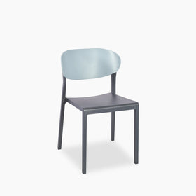Rory Dining Chair | Blue Grey