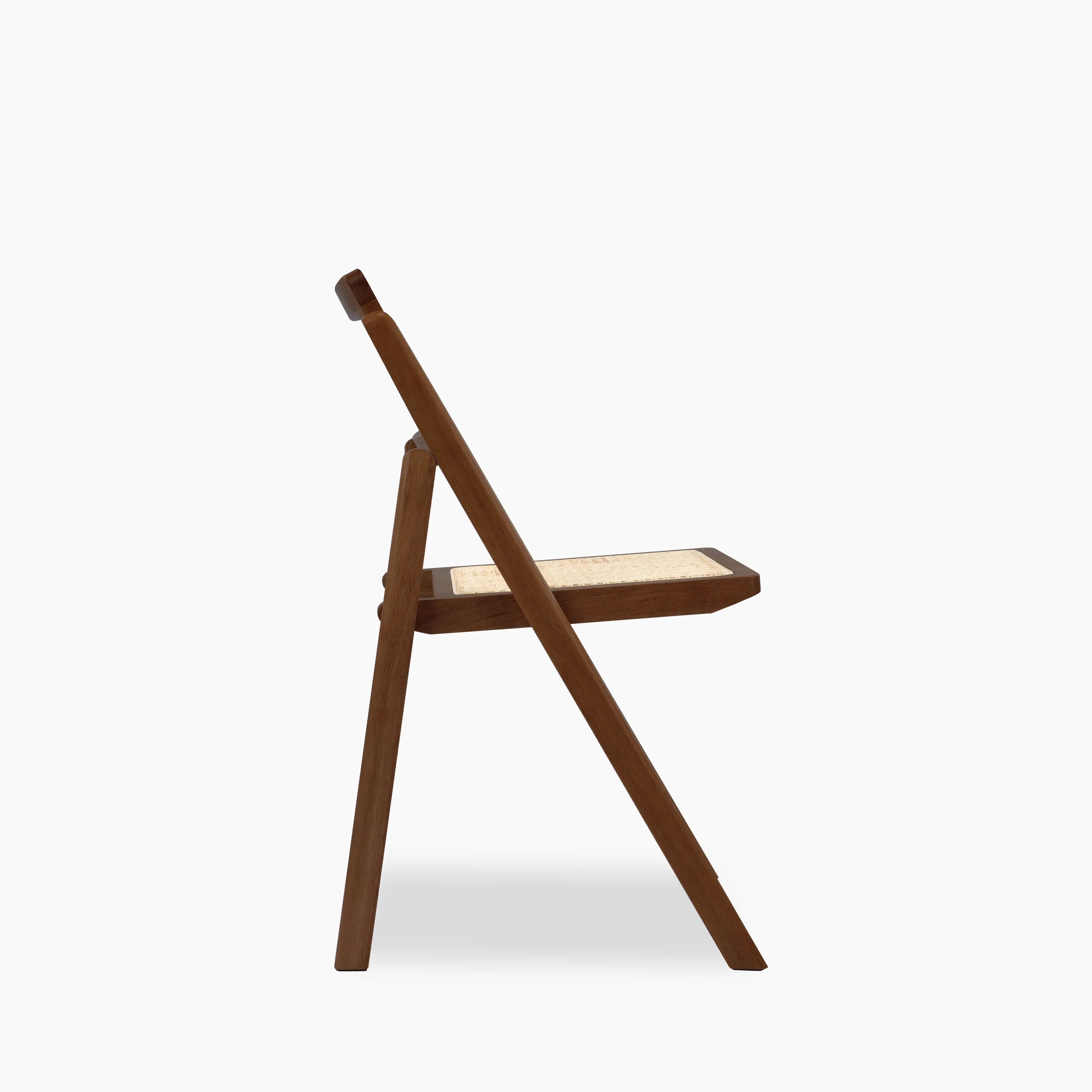 Elynn Folding Wooden Dining Chair | Walnut
