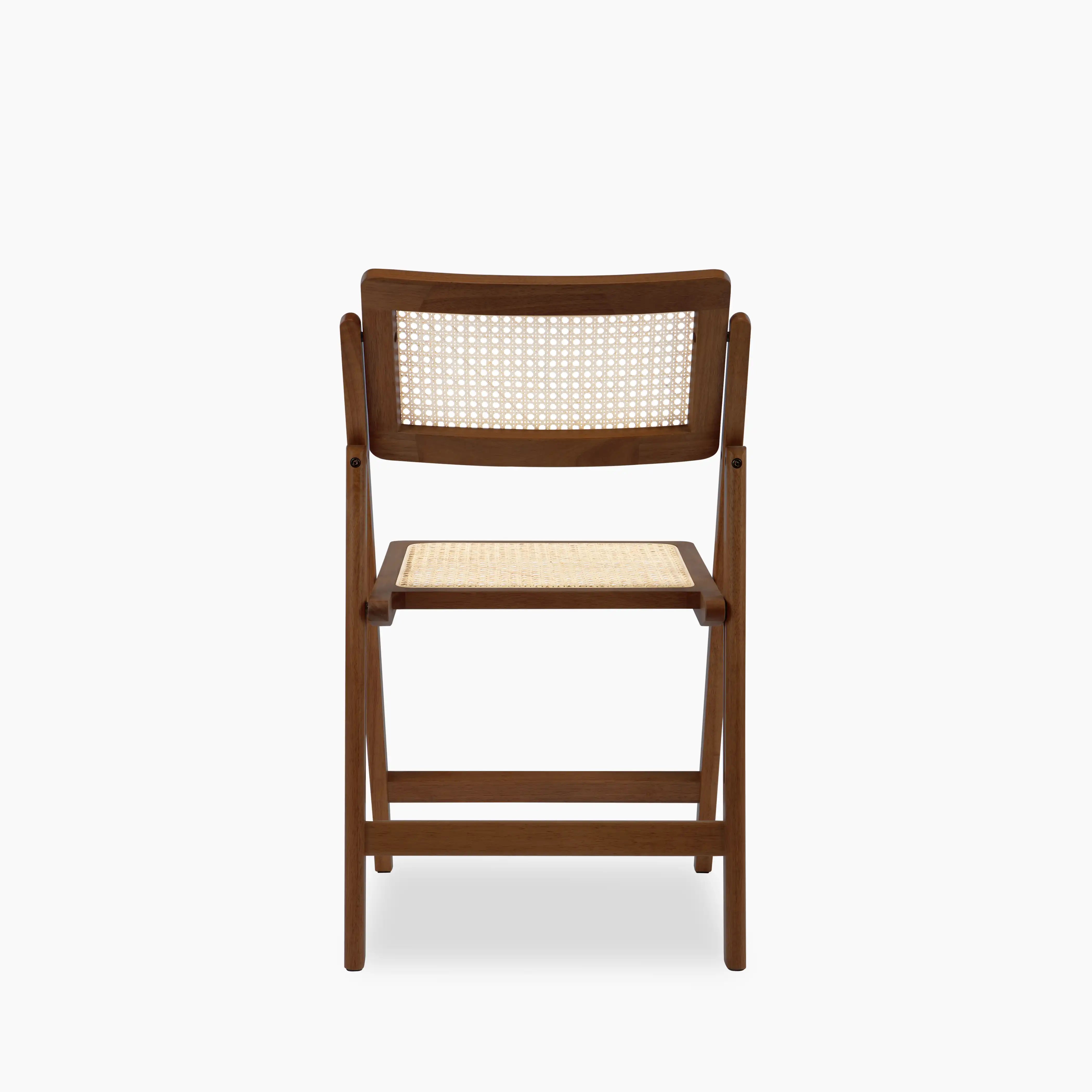 Elynn Folding Wooden Dining Chair | Walnut