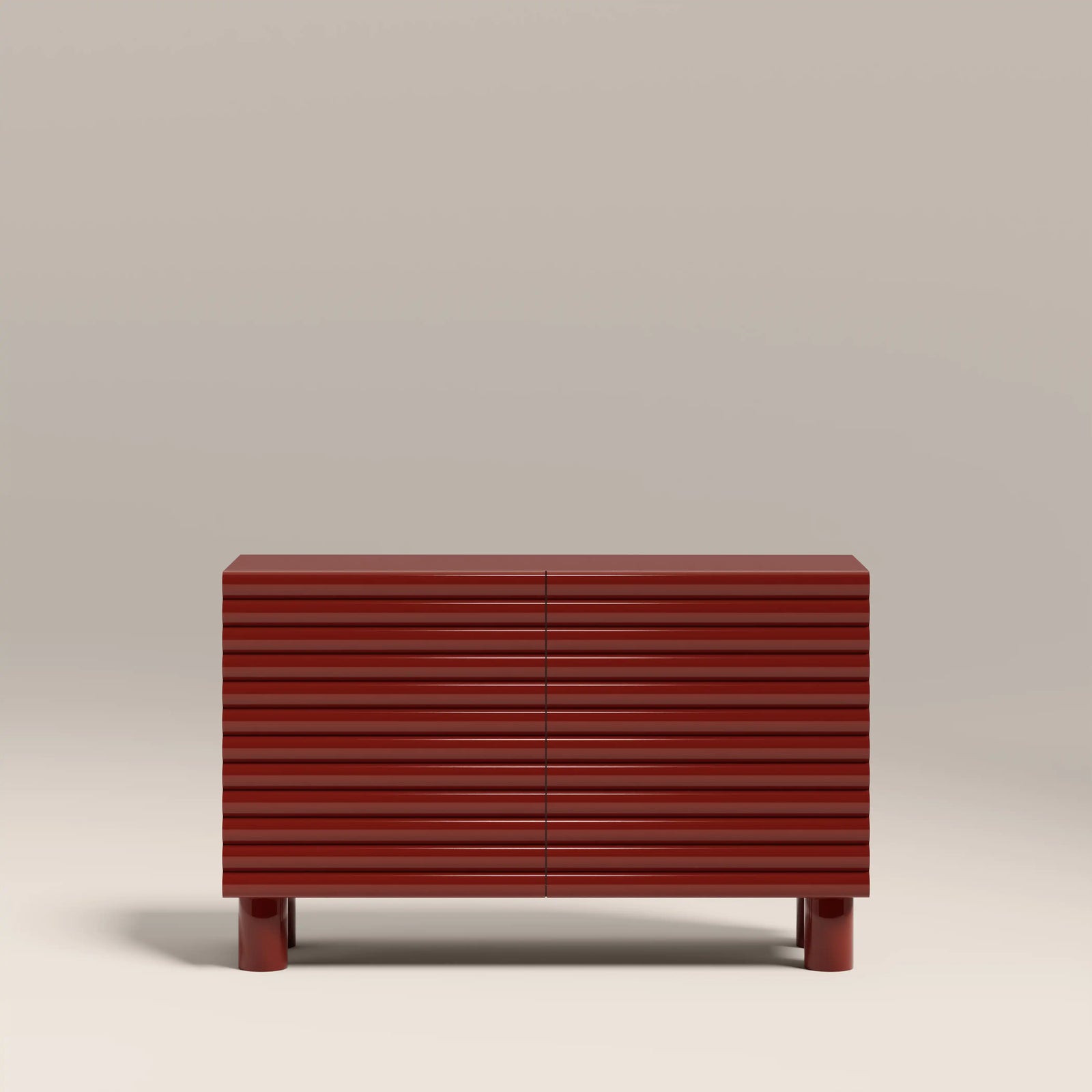 Raphael 2 Door Sideboard | High Gloss Burgundy
