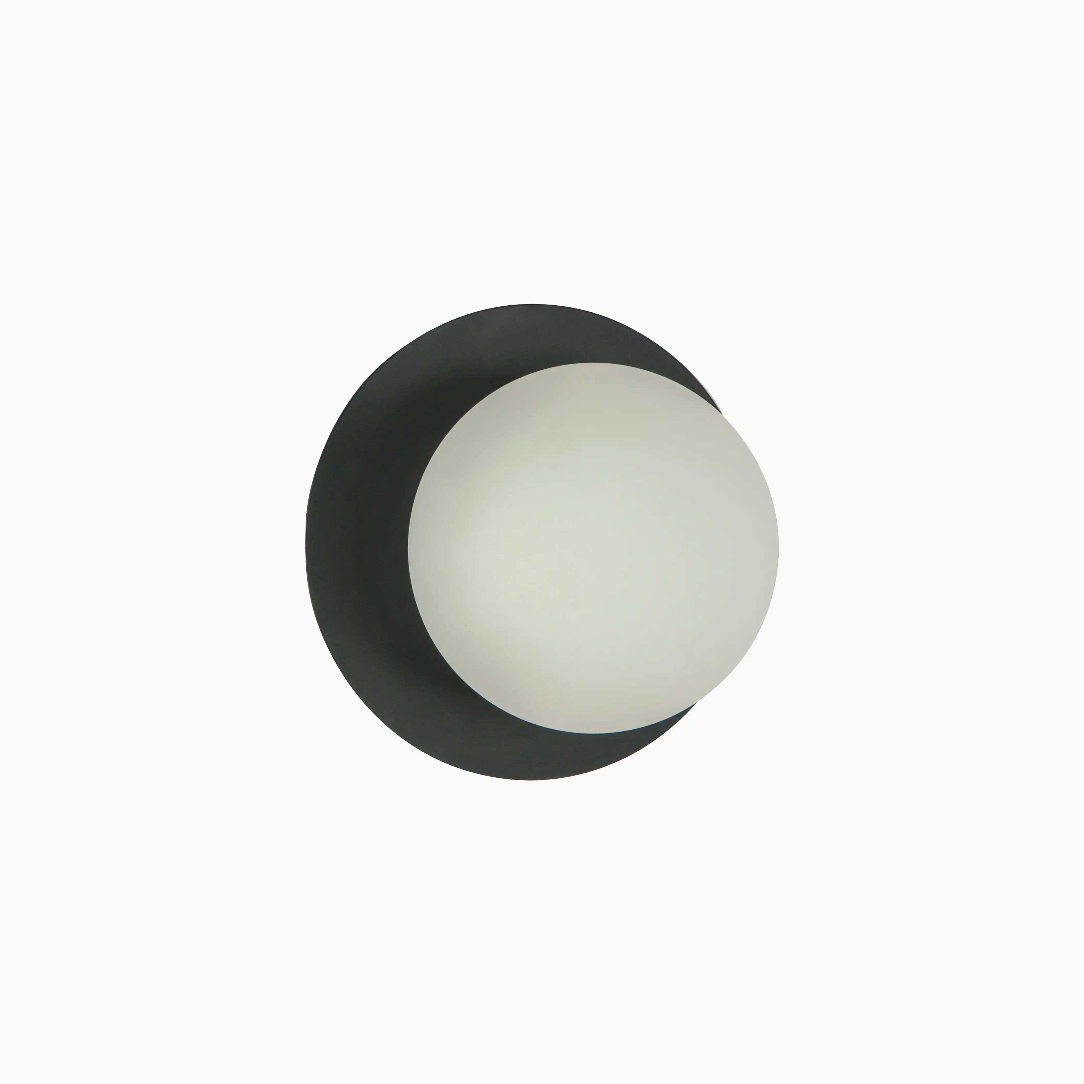 houseof Opal Disk Wall Light | Charcoal