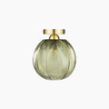 Calla Globe Pendant Light | Green & Brass