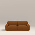 Cloud 2 Seater Sofa | Caramel Brown Sustainable Mohair Velvet
