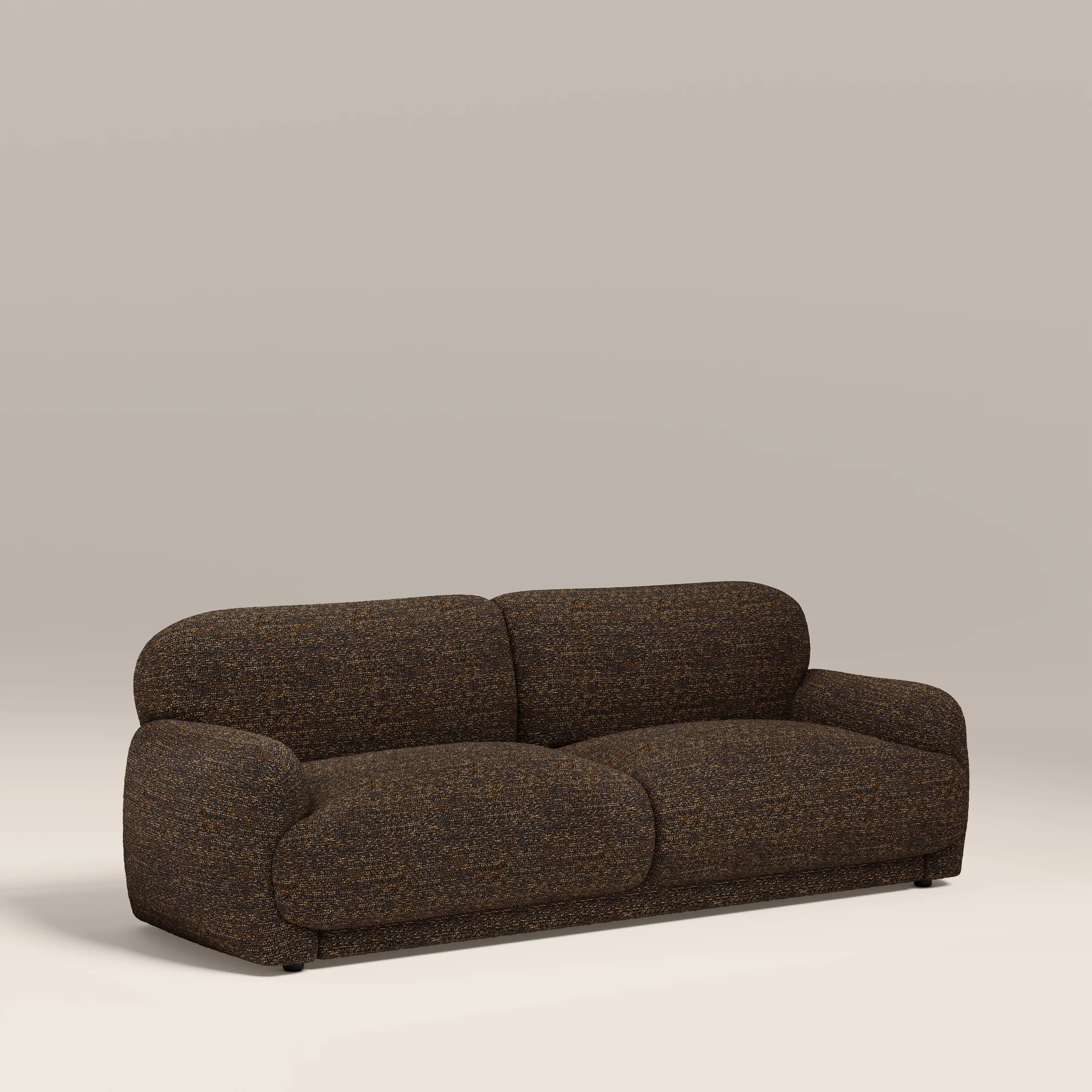 Cloud 3 Seater Sofa | Speckled Espresso Boucle