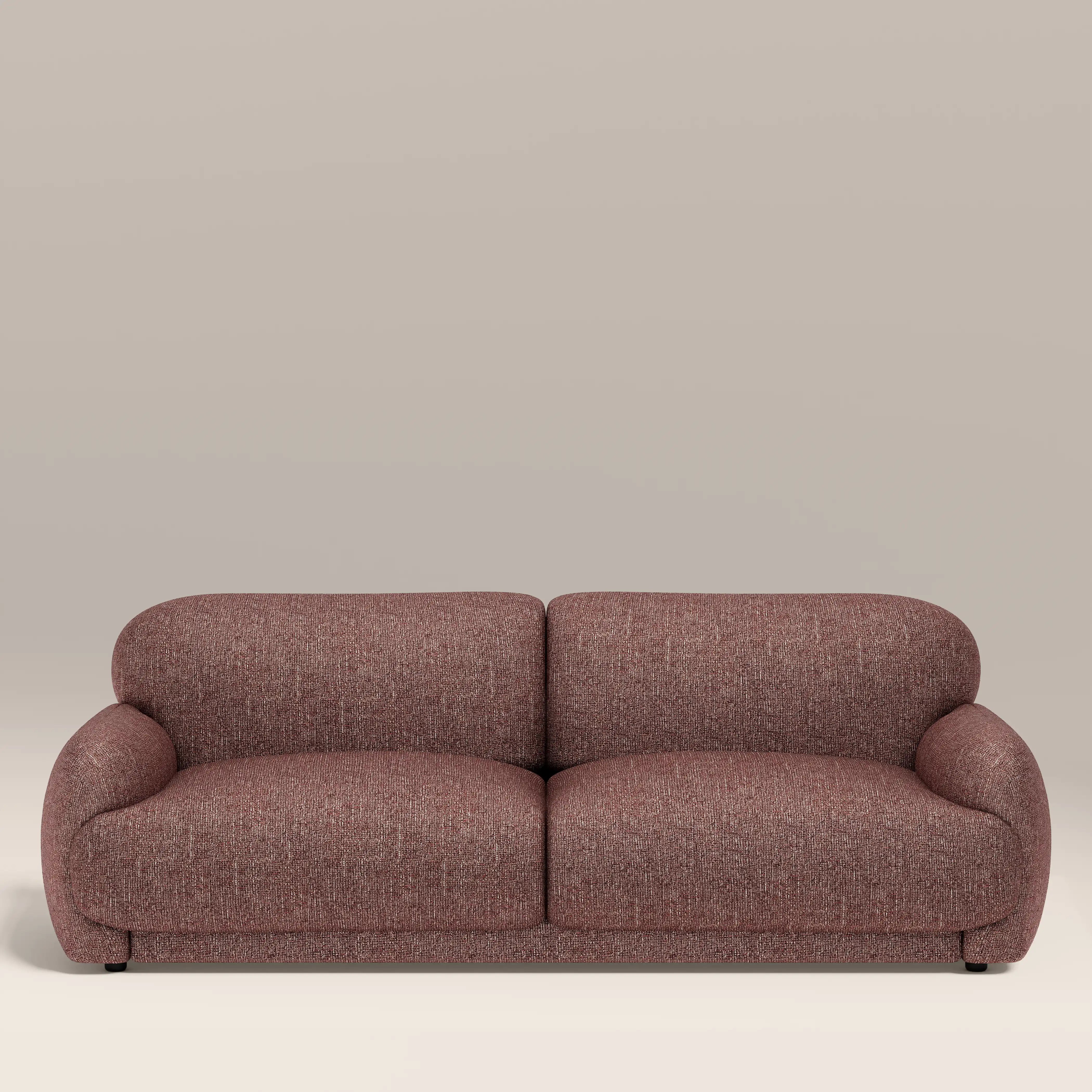 Cloud 3 Seater Sofa | Speckled Berry Red Boucle