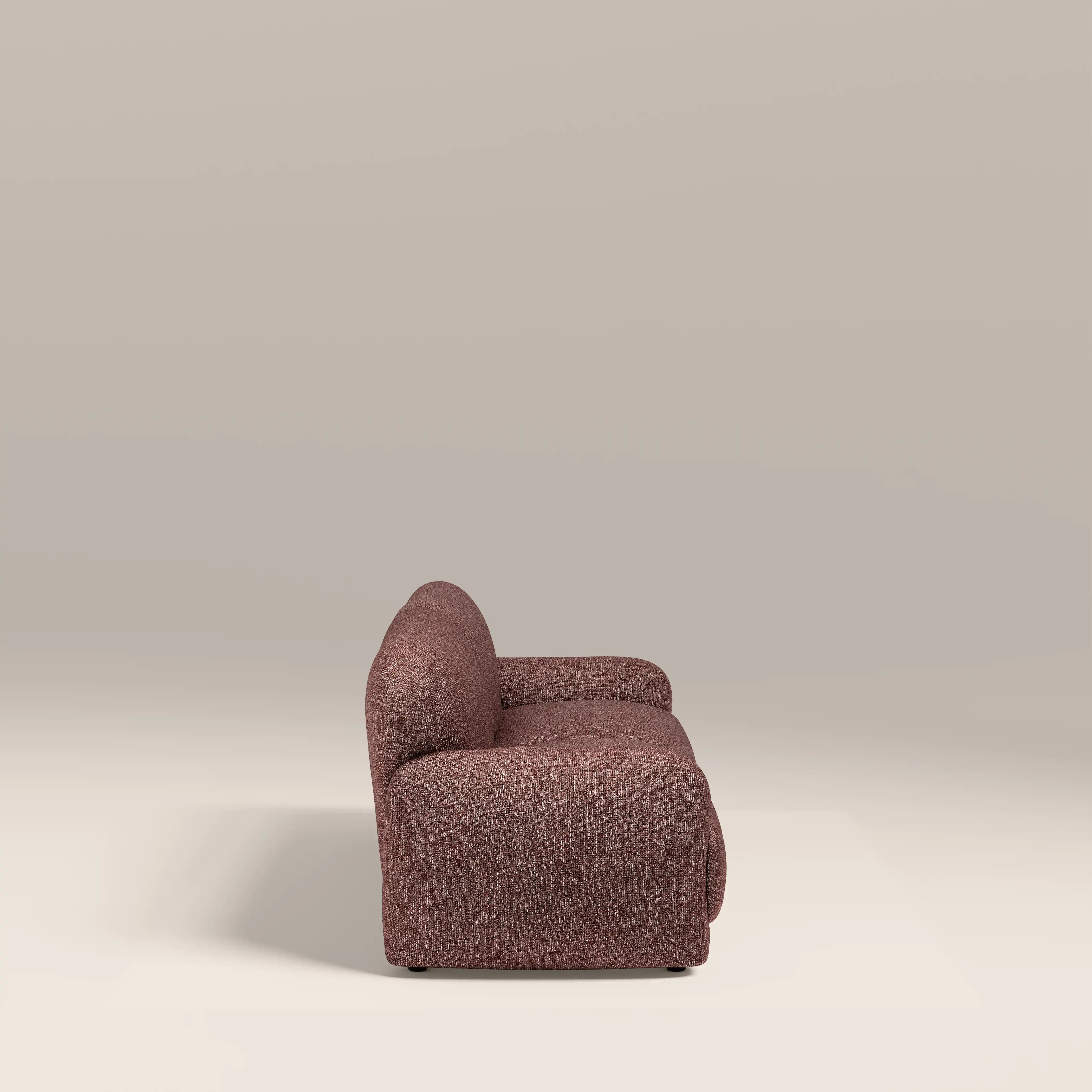 Cloud 3 Seater Sofa | Speckled Berry Red Boucle