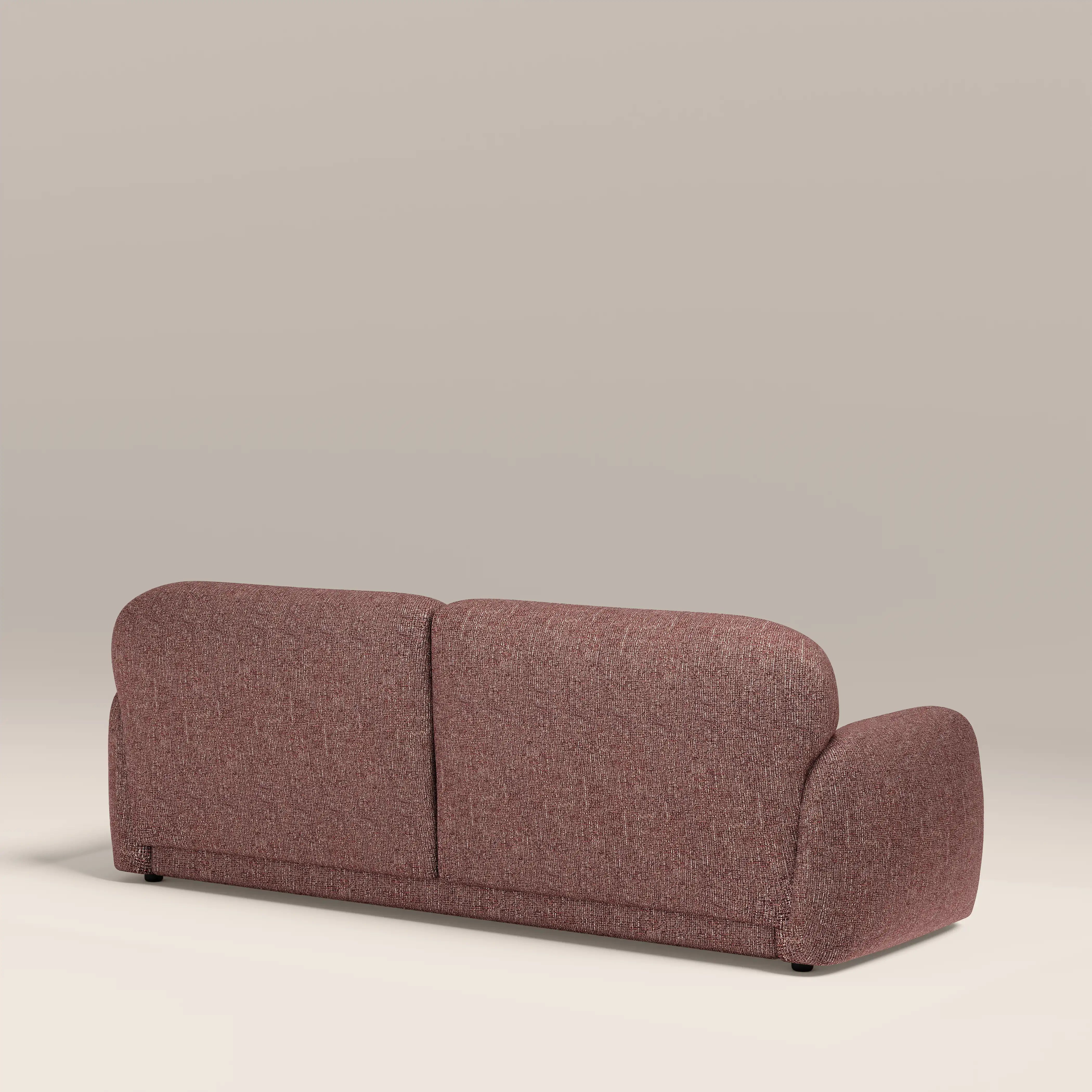 Cloud 3 Seater Sofa | Speckled Berry Red Boucle