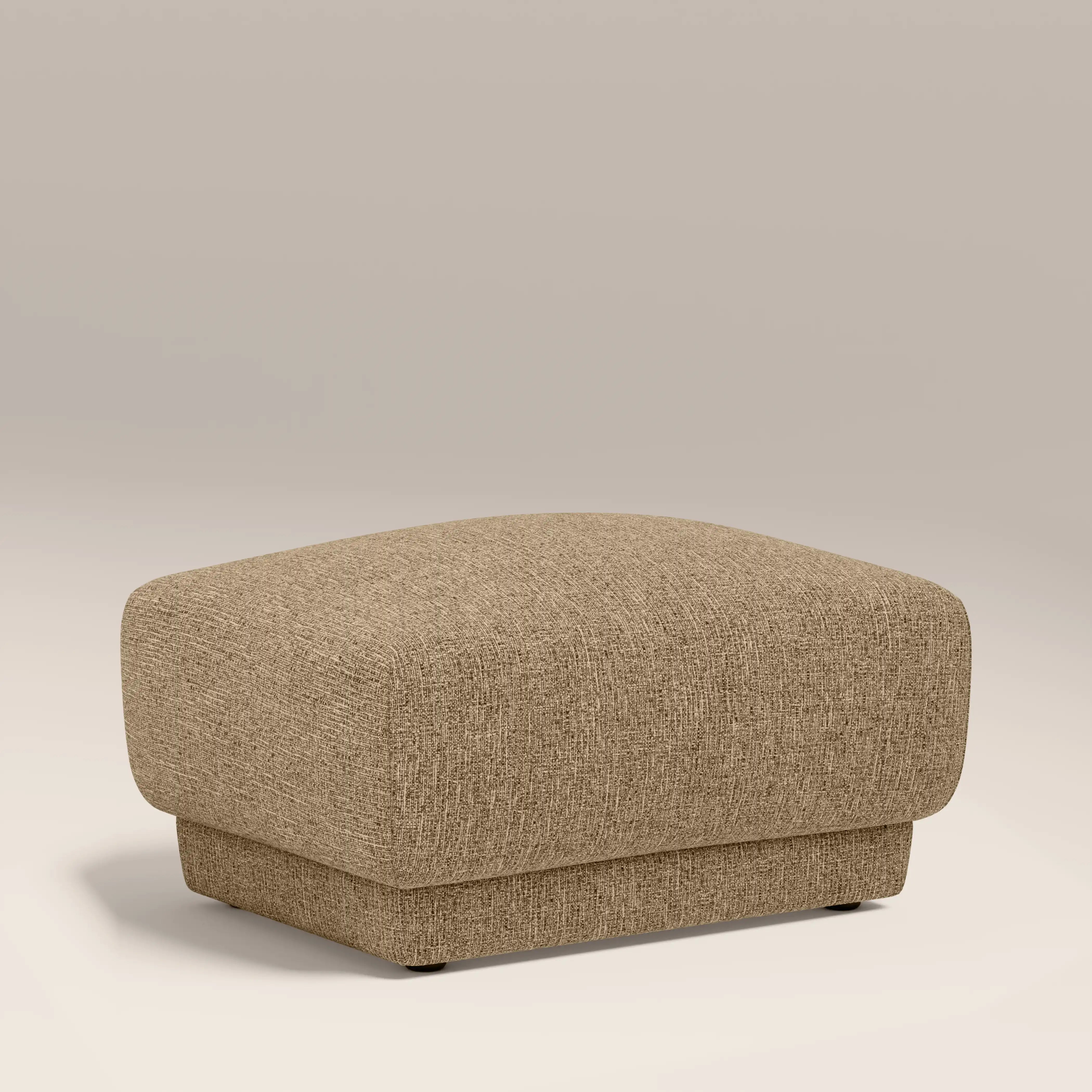 Cloud Footstool | Speckled Cappuccino Boucle