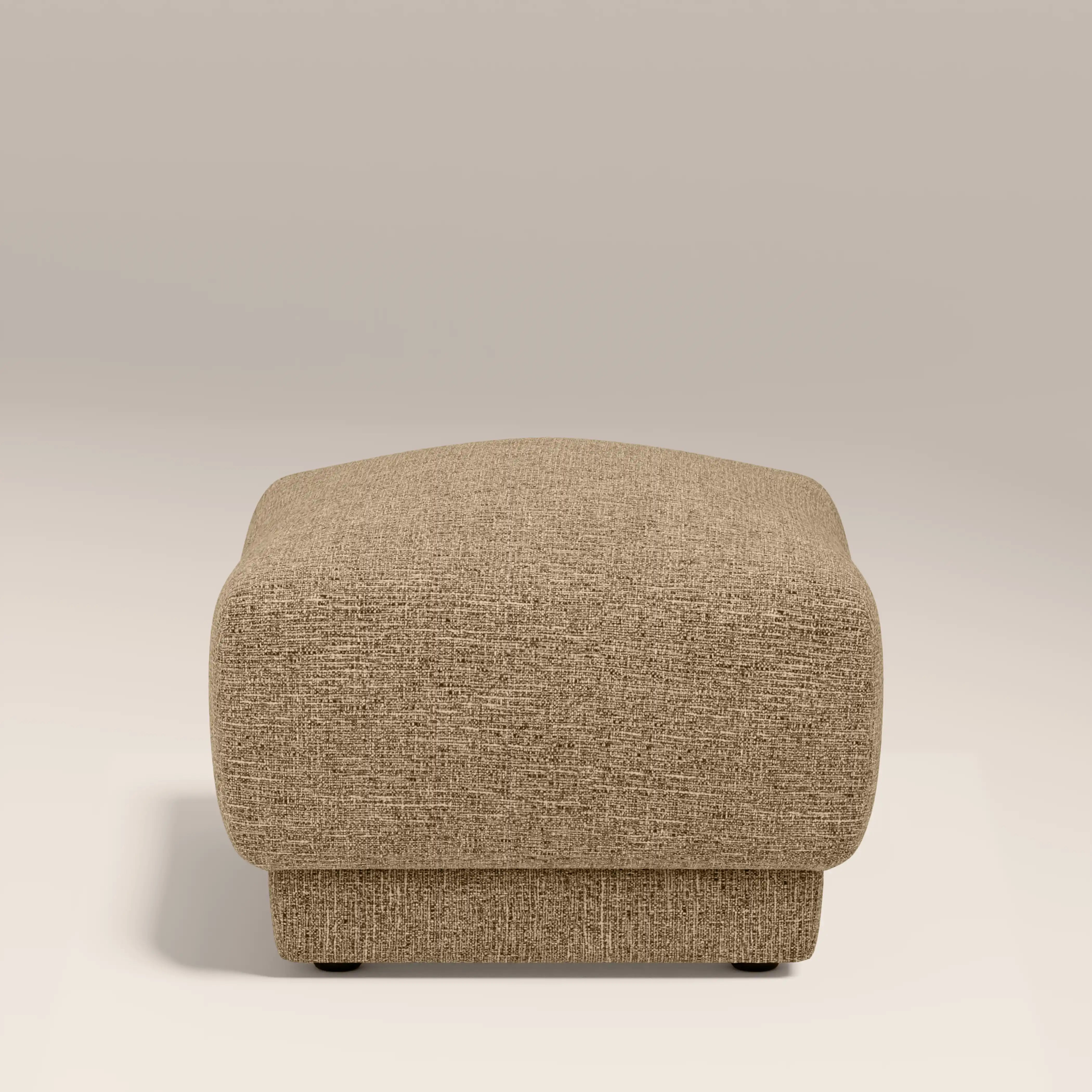 Cloud Footstool | Speckled Cappuccino Boucle