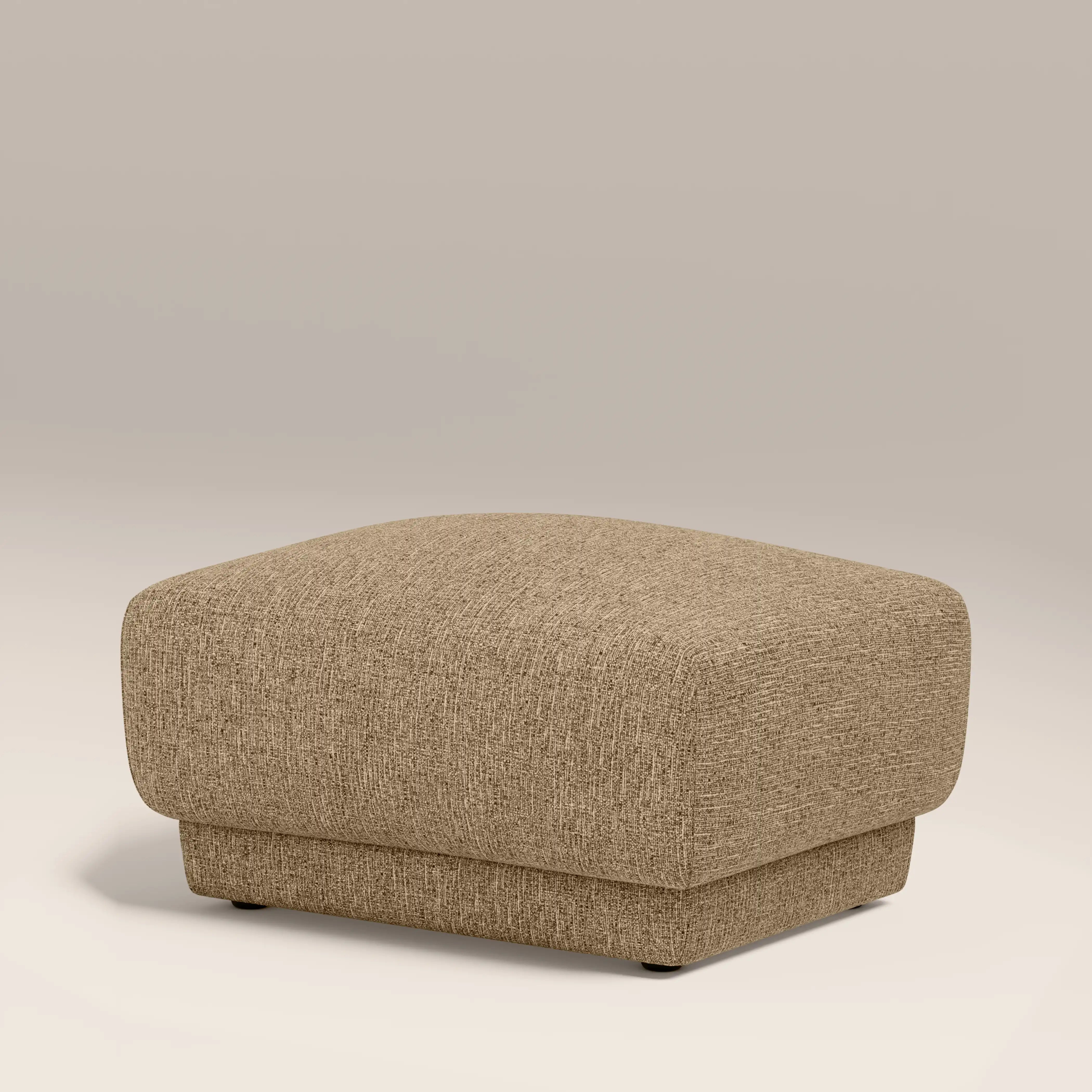 Cloud Footstool | Speckled Cappuccino Boucle