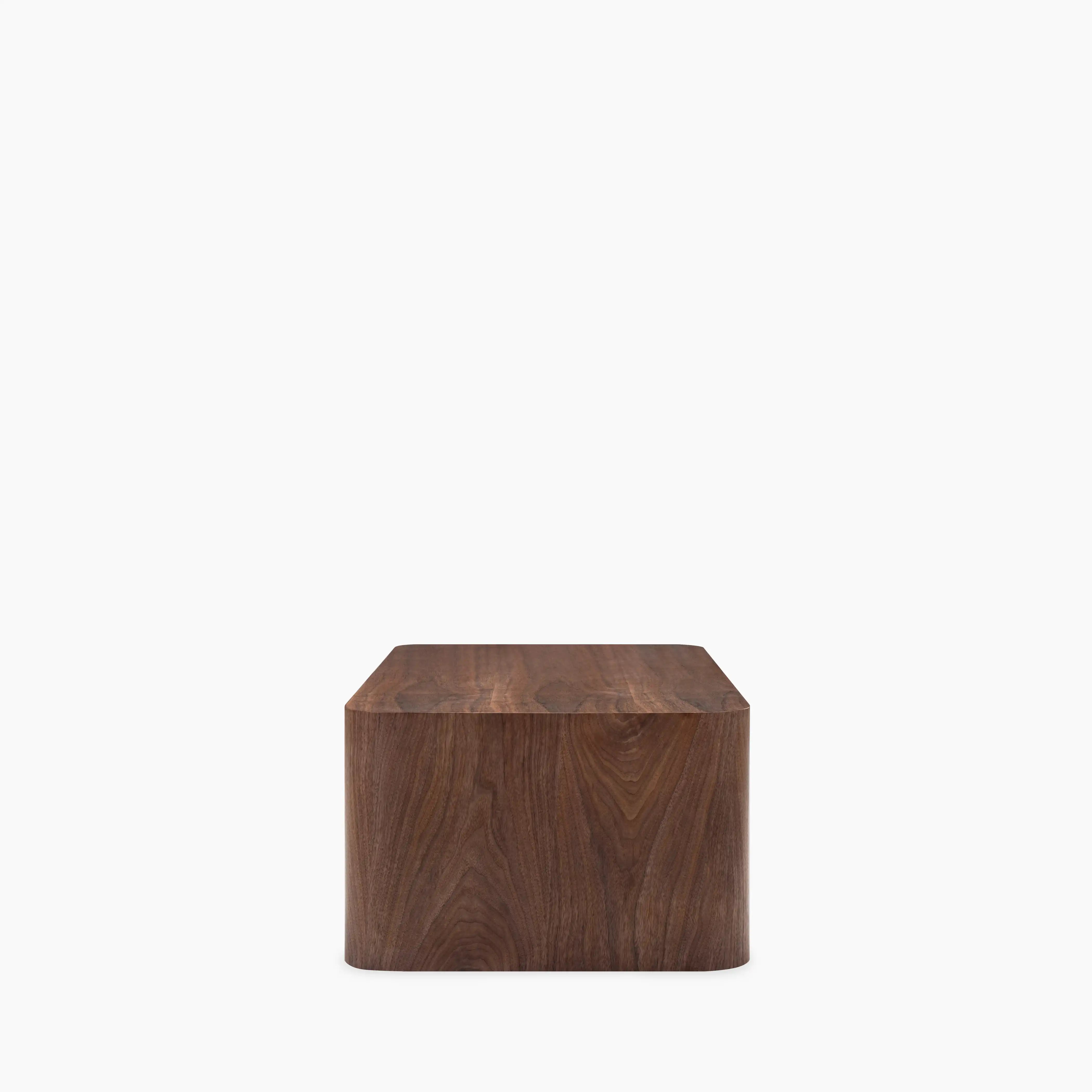 Sabel Rectangle Wooden Coffee Table | Walnut