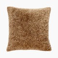 Marilena Textured Square Cushion | Brown