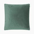 Delaney Square Velvet Cushion | Eucalyptus Green