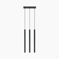 Brynn 3 Light Linear Pendant Light | Black