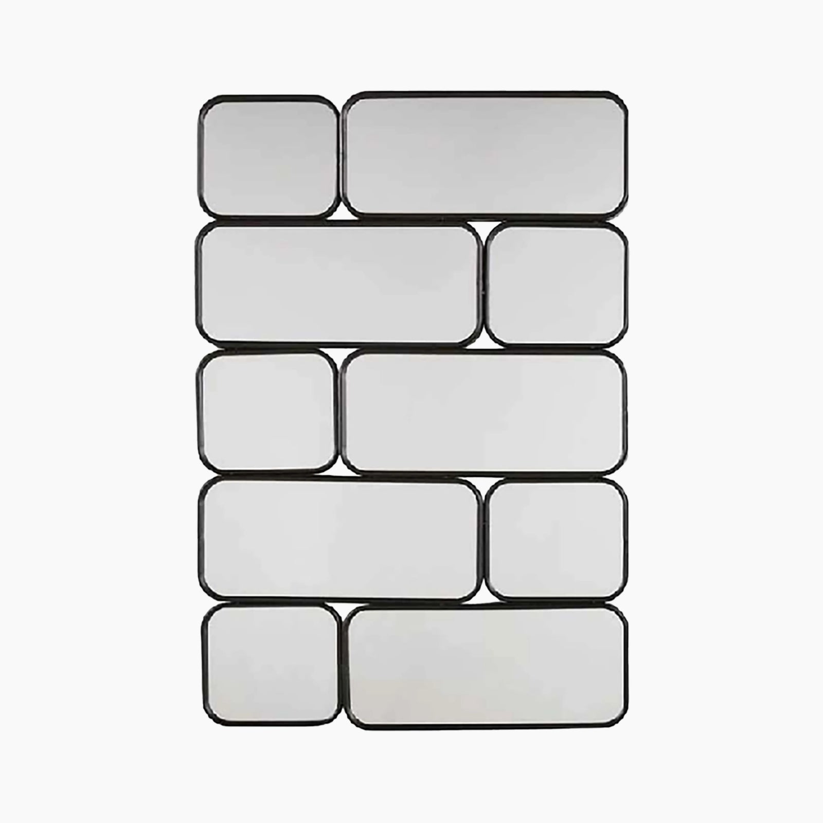 Kaya Rectangle Full Length Mirror | Black