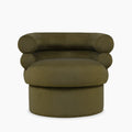 Ethan Accent Chair | Moss Green Sustainable Mohair Velvet