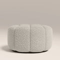 Ivy Footstool | Speckled Stone Sustainable Boucle