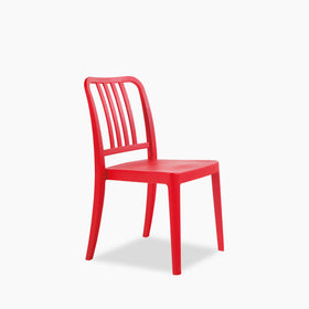 Astley Stackable Dining Chair | Red