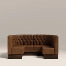 CULT Deep Button Back Banquette Seating | U-Shape