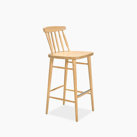 Tessa Wooden Bar Stool