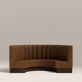 CULT Fluted Back Banquette Seating | Semi Circle