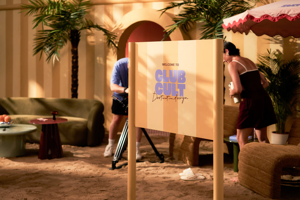 Behind The Scenes at Club Cult - Our Summer Sale Shoot