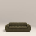 Bamba 2 Seater Sofa | Olive Green Velvet Chenille